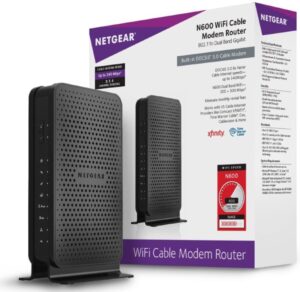NETGEAR N600 Wi-Fi DOCSIS 3.0 Cable Modem Router (C3700)