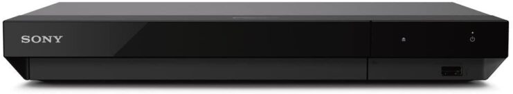 It is an image of  Sony UBP-X700 4K Ultra HD Home Theater Streaming Blu-Ray Player.