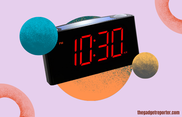 Digital Alarm Clock By ROCAM
