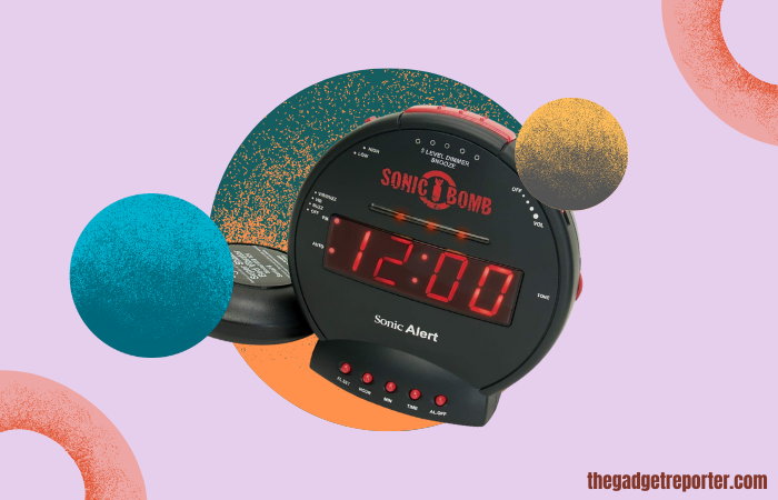 Sonic Bomb Dual Extra Loud – Auto Dim Alarm Clock