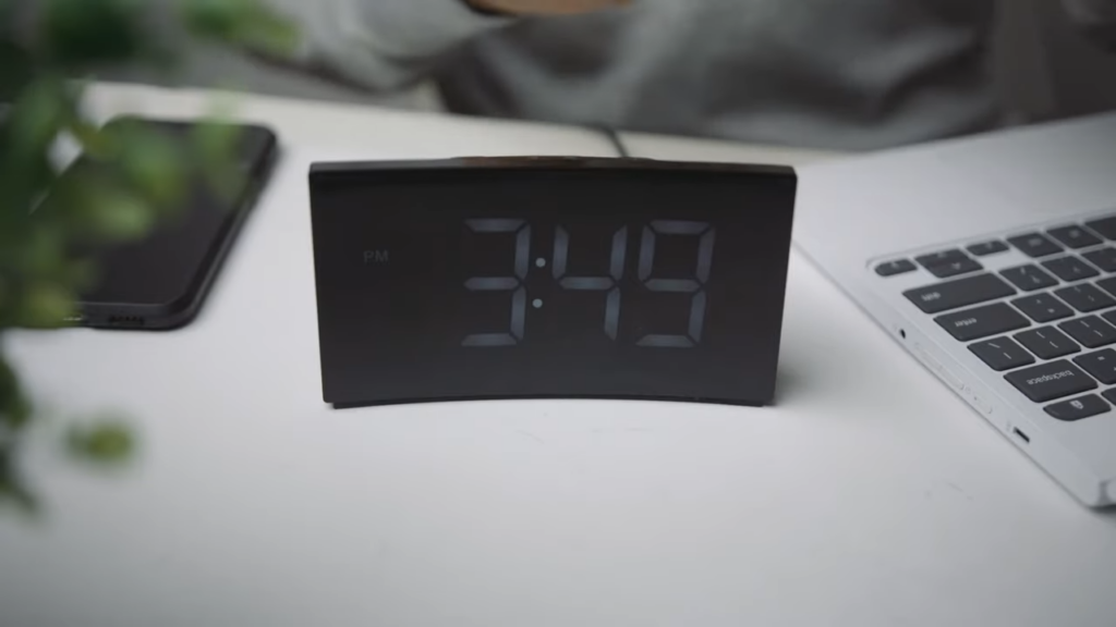 dimmable alarm clock